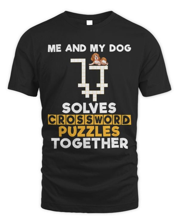 Me and Dog solves Crossword Puzzles Together Crossword