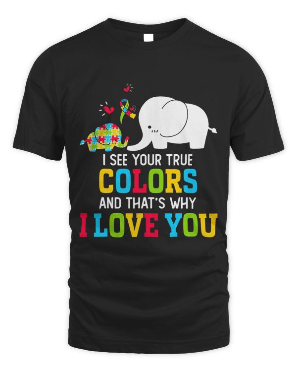 I See Your True Colors Puzzle World Autism Awareness Month 1