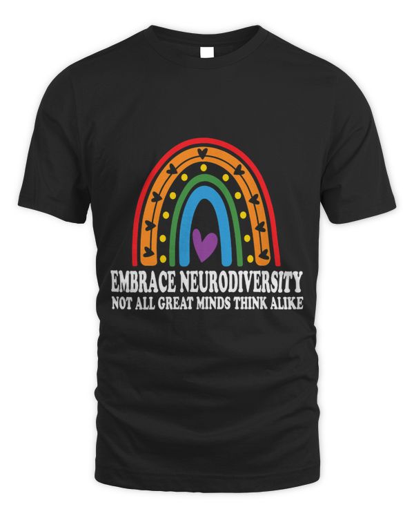 Embrace Neurodiversity Autism Awareness Women Men Kids