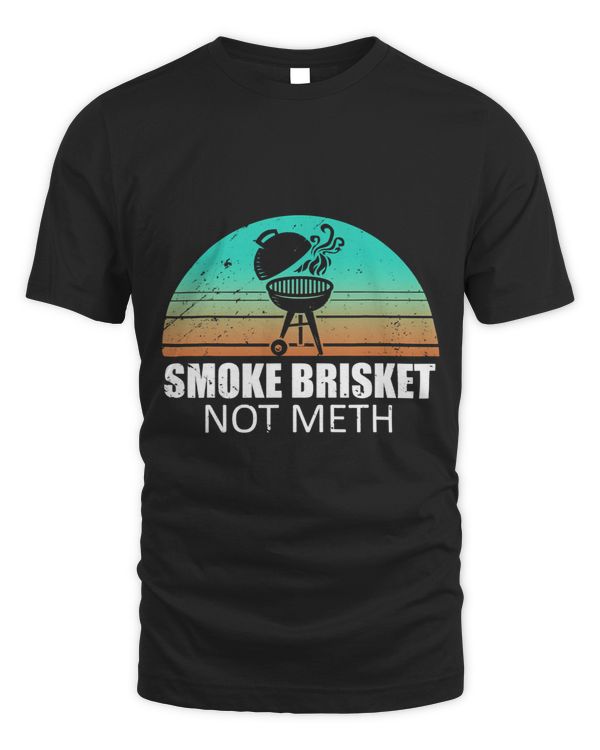 Smoke Brisket Not Mesh Shirt Crack Grilling Smoking Father 1