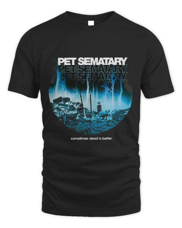 Pet Sematary Dead Is Better Graveyard Scene Graphic