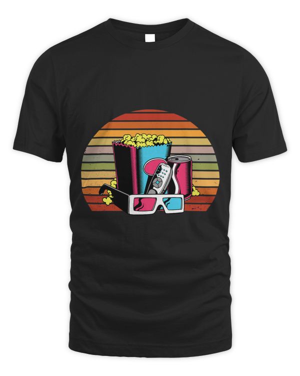 Vintage Retro Popcorn Cinema Movie Snack Watching Movies