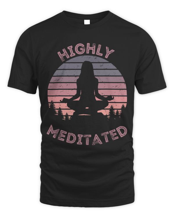 Namaste Yoga Vintage Woman Doing Yoga Highly Meditated Meditation Lovers Meditation