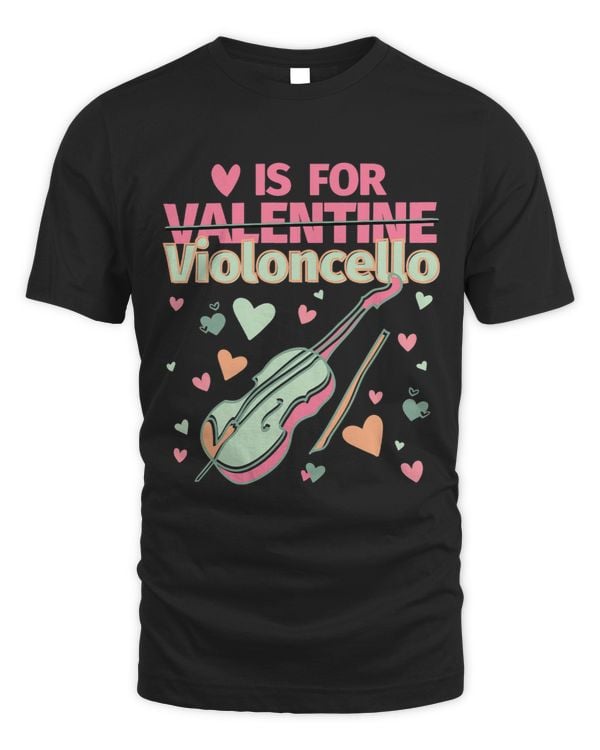 Cellist String Instruments Cello Player St. Valentines Day