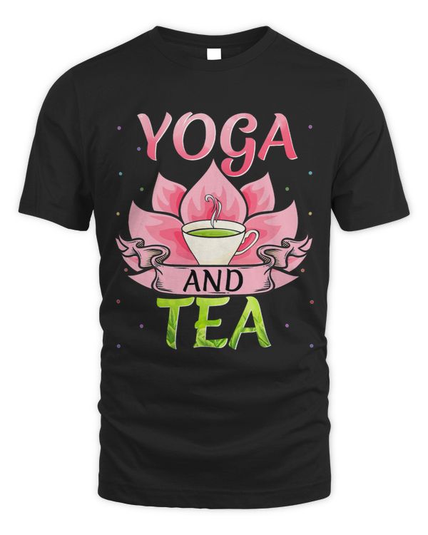 Namaste Yoga and Tea Lotus Flower Meditation Yoga Lover Gifts Meditation