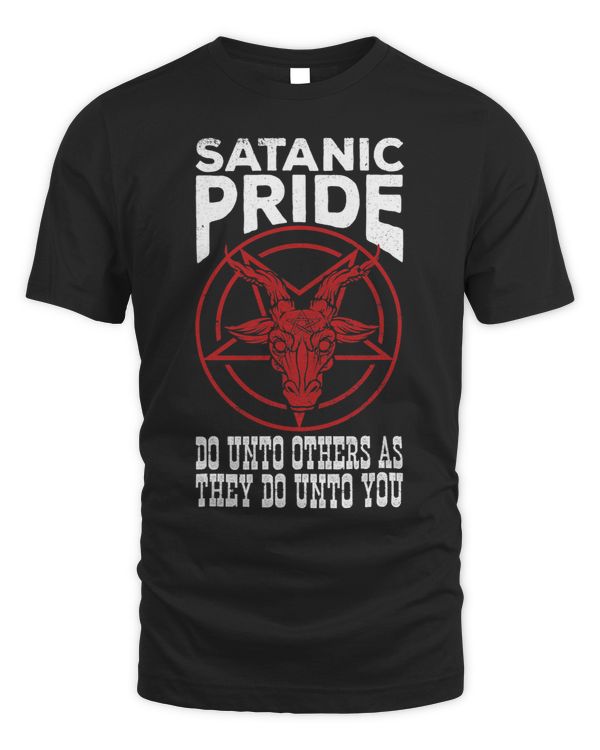 Satanic Pride Baphomet Seal Satan Lucifer Occult Pentagram 1