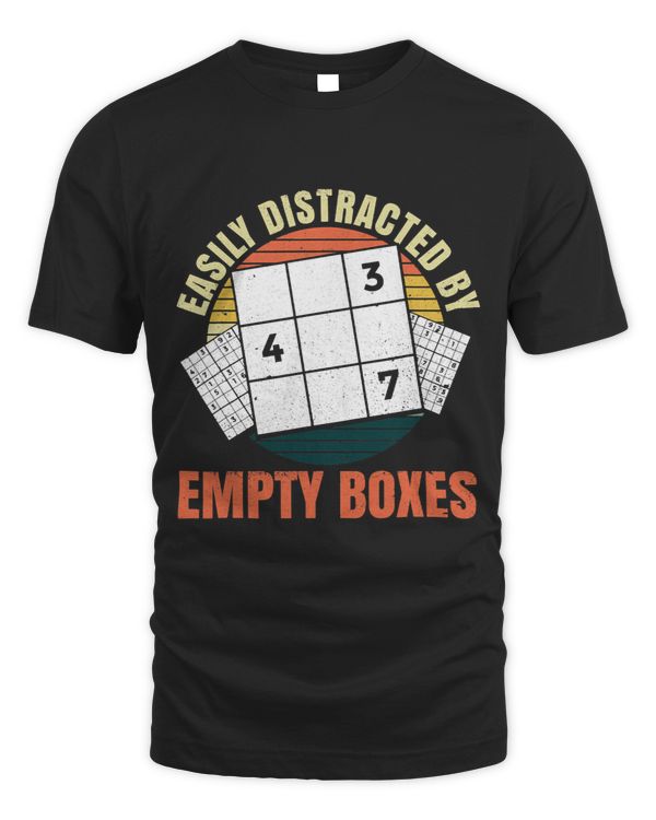 Easily distracted by empty boxes Quote for a Sudoku Nerd