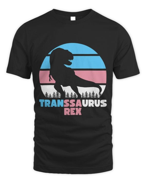 Transsaurus Rex Transgender Flag for Trans Pride