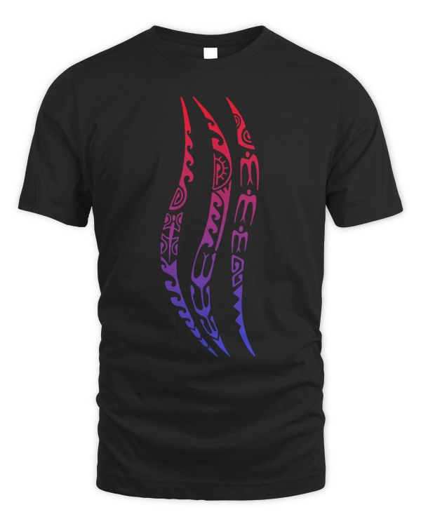 Symbol Waves Pattern Culture Maori Tribal New Zealand Colourful