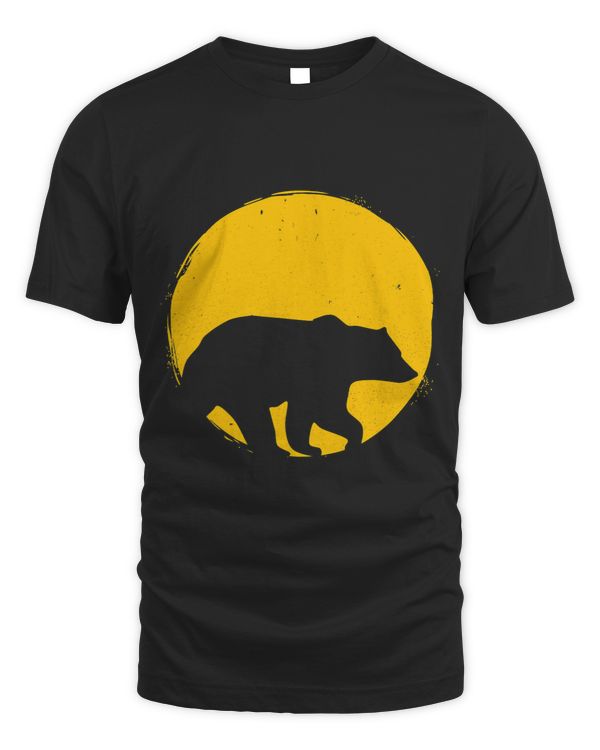 Funny Bear Wilderness Sun Silhouette Alaska Canada Scandinavia Cute Bears