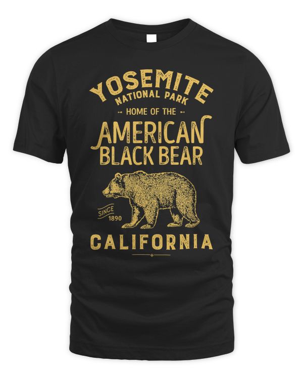 Funny Bear Yosemite National Park TCalifornia Bear Vintage 273 Polar panda Cute Bears