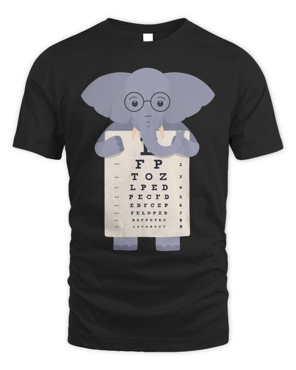 Elephant Animal Childrens Glasses with Optician Vision Test Board
