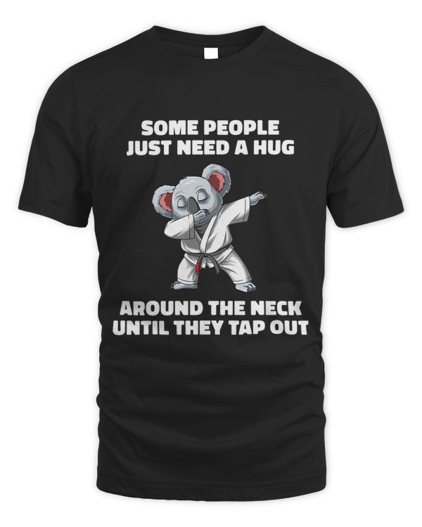 Funny Jiu Jitsu Choke Hug BJJ Grappling Dabbing Koala