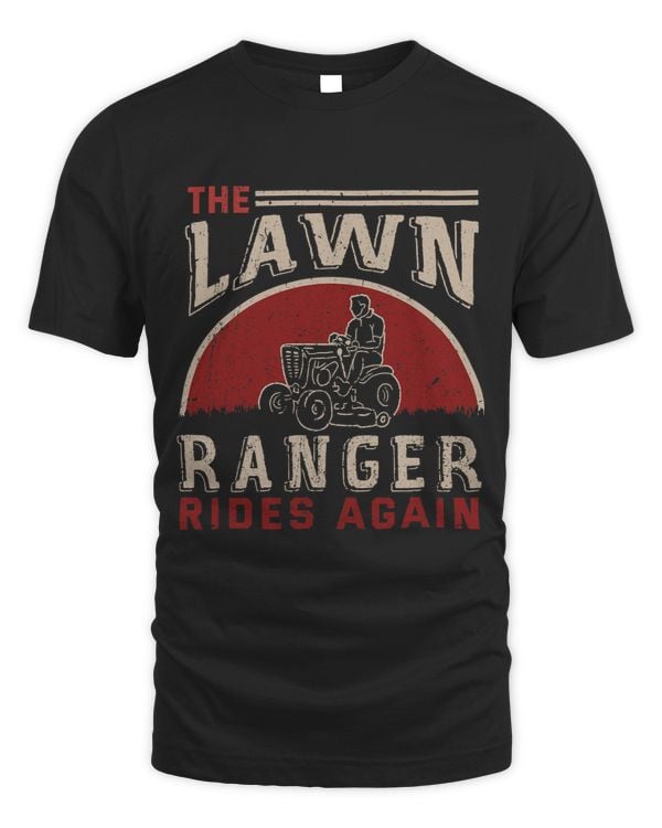 Funny Lawn Tractor Mowing The Lawn Ranger Rides Again 2
