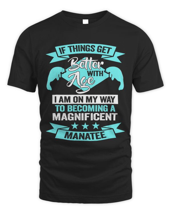A magnificent Manatee Birthday Chubby Manatee
