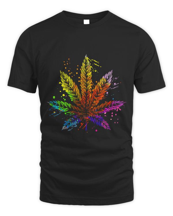Funny Marijuana Weed Tie Dye 420 Cannabis THC Lover Cousin