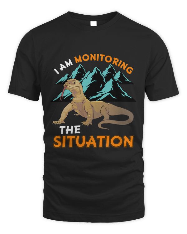 Funny Pet Monitor Lizard Graphic Humor Graphic Reptile