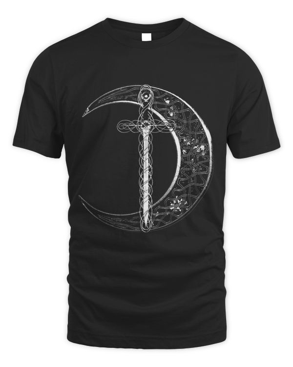 Fantasy Celtic Moon and Sword 1