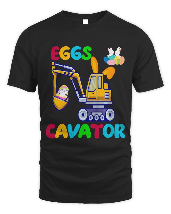 Easter Egg Hunt Eggs Cavator Bunny Tractor Loving Toddler