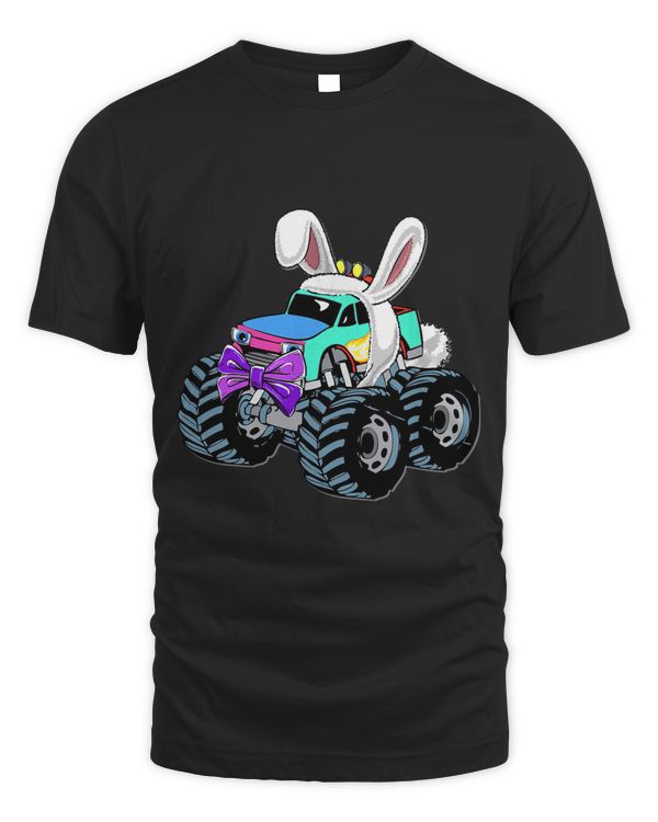 Easter Eggs Hunter Bunny Tractor Happy Easter Day22