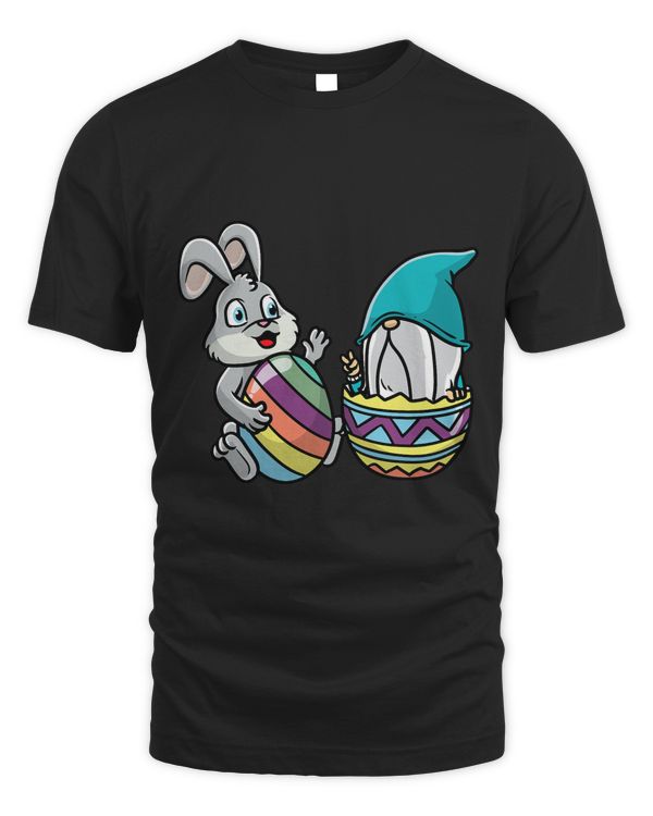 Easter Gnome Bunny Hare Rabbit Dwarf Colorful Easter Egg
