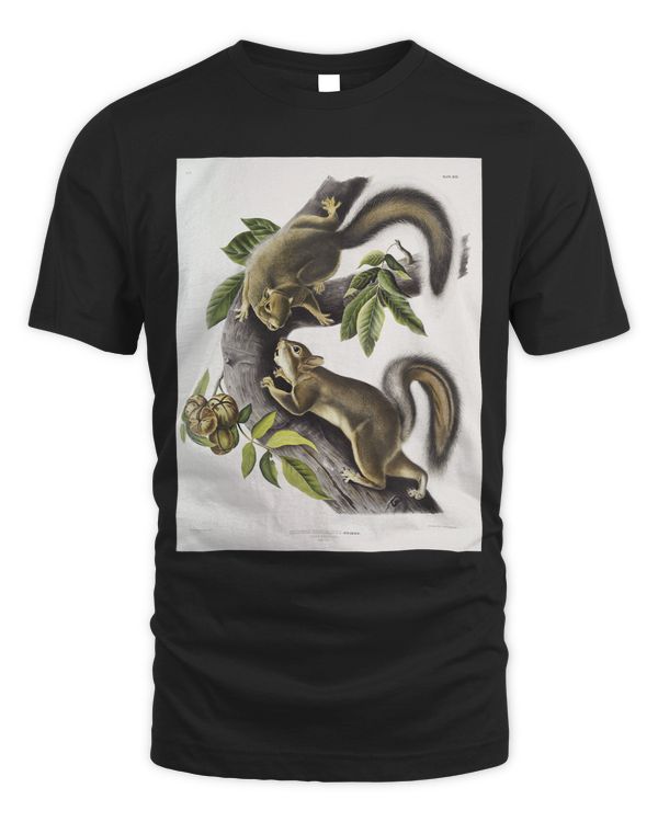 American Hare Squirrel Animal Illustration For Men Women