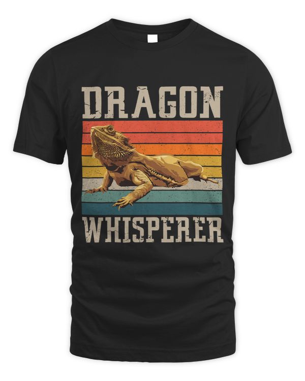 Dragon Whisperer Retro Animal Lover Lizard Hunter Reptile