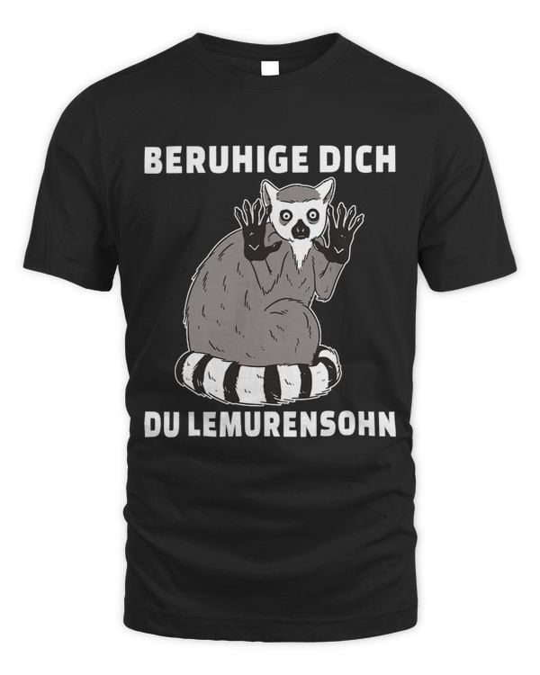 Calm Du Lemurensohn Resilienz Peace Word Game Lemur