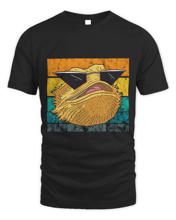 Bearded Dragon Vintage Retro Sunglass Lizard Reptile Lover