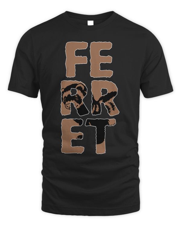 ferret Colorful Animal Shadow silhouette