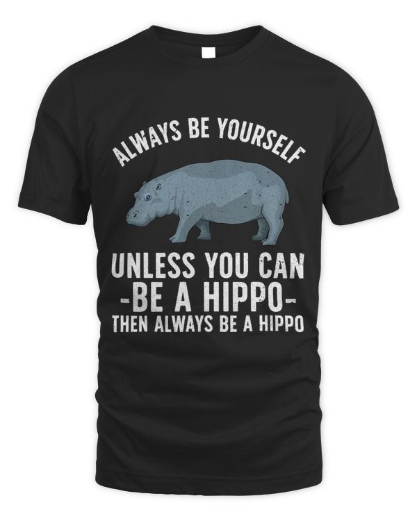 Funny Hippo Design For Men Women Toddlers Hippopotamus Lover
