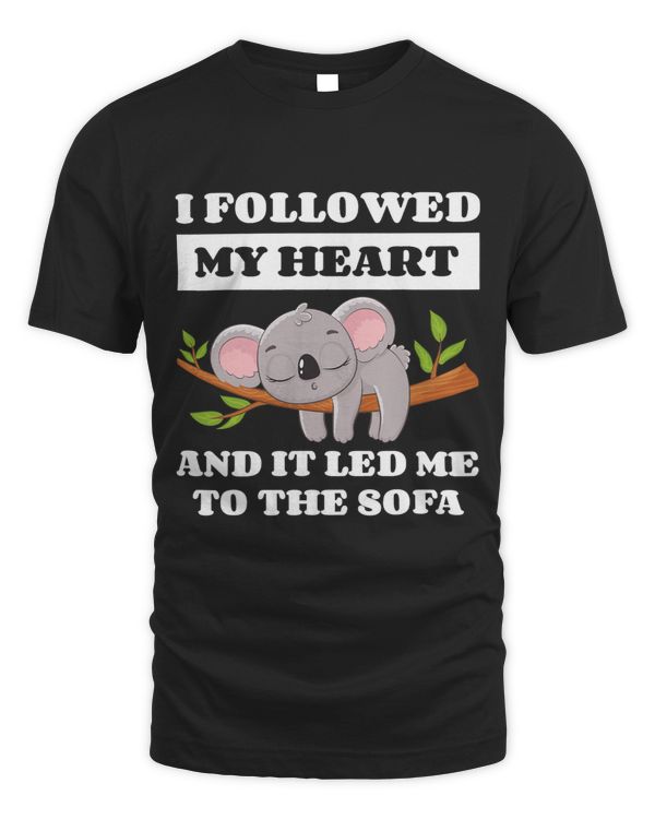 I followed my heart and it led me to the sofa koala