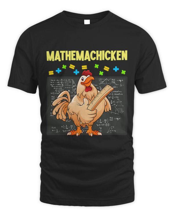 Mathemachicken Math Joke Harvest Farming Barn Cattle