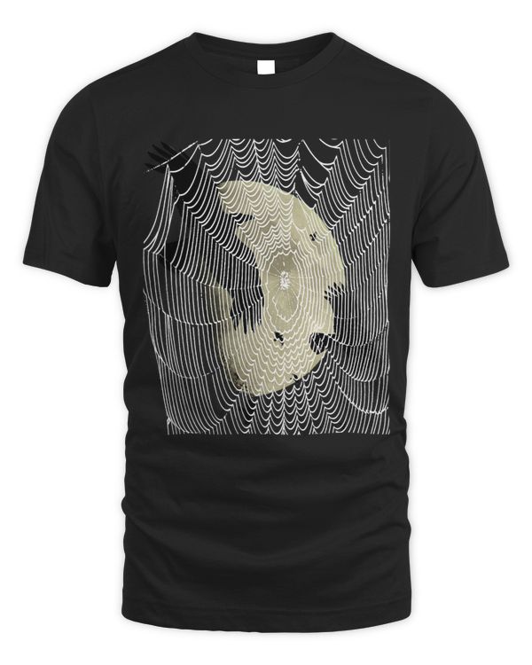 Halloween Moon Crows And Cobwebs 1
