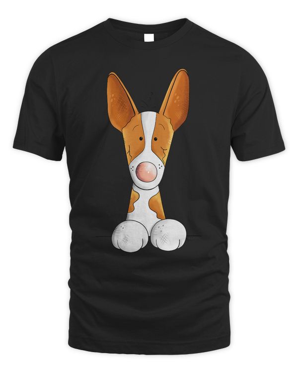Dog Grayhound Funny Podenco I Greyhound dog motif for Podenco fans T-Shirt