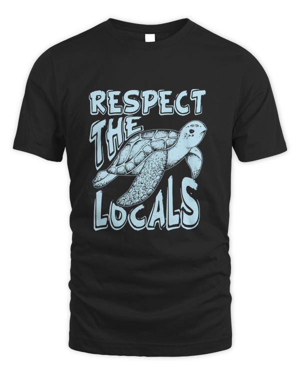 Respect the locals turtle