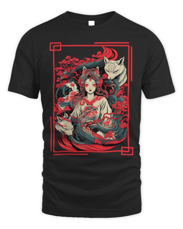 Ancient Japanese Deity Amaterasu Shinto Kami Sun Goddess