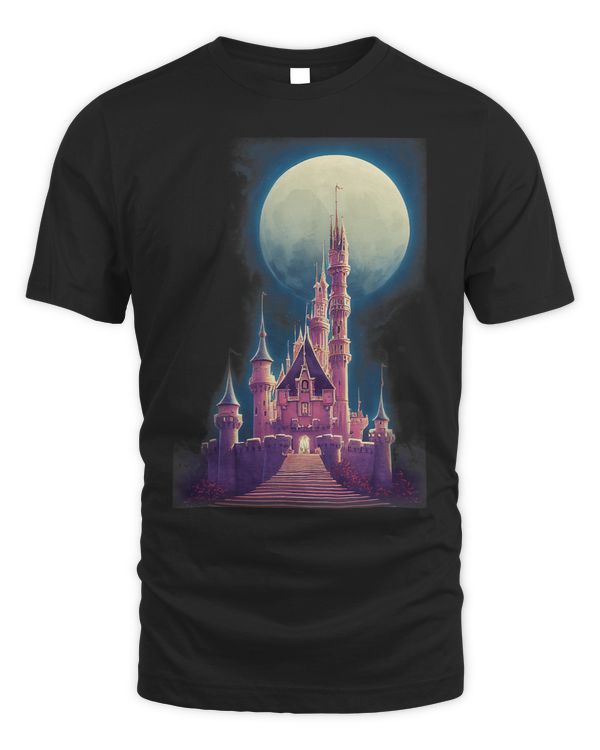 Beautiful Fantasy Castle Surreal Dreamy Surrealism Moon