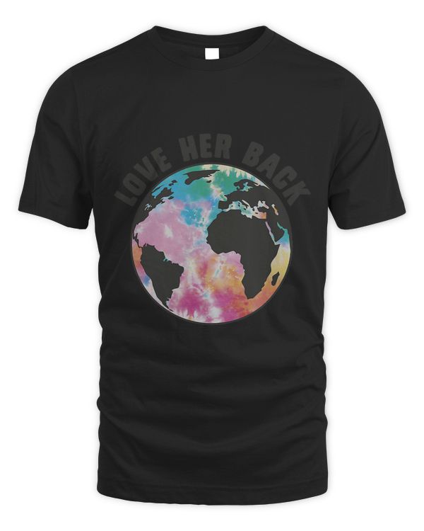 Fifth Sun Love Her Back TieDye Earth Portrait