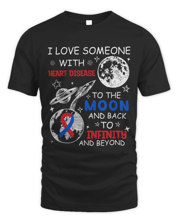 I Love Someone With Heart Disease To The Moon And Back CHD