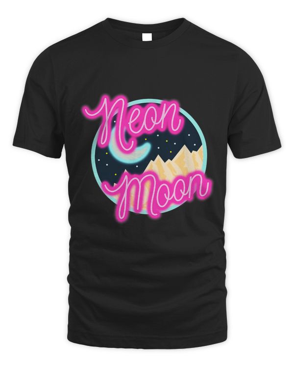 Neon Moon Shirt Retro Western 80s 90s Country Tee