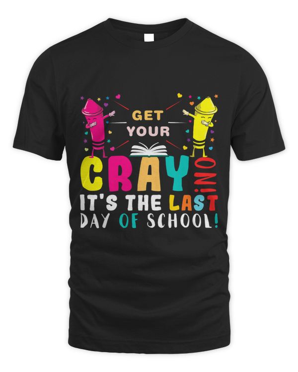Colorful Teacher Student Last School Dismissed Day Summer