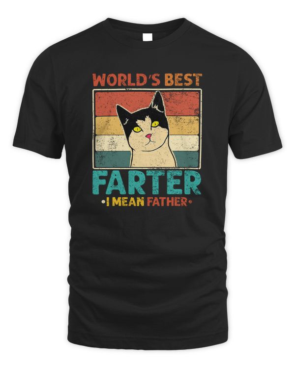 World's Best Farter I Mean Father Father's Day Vintage