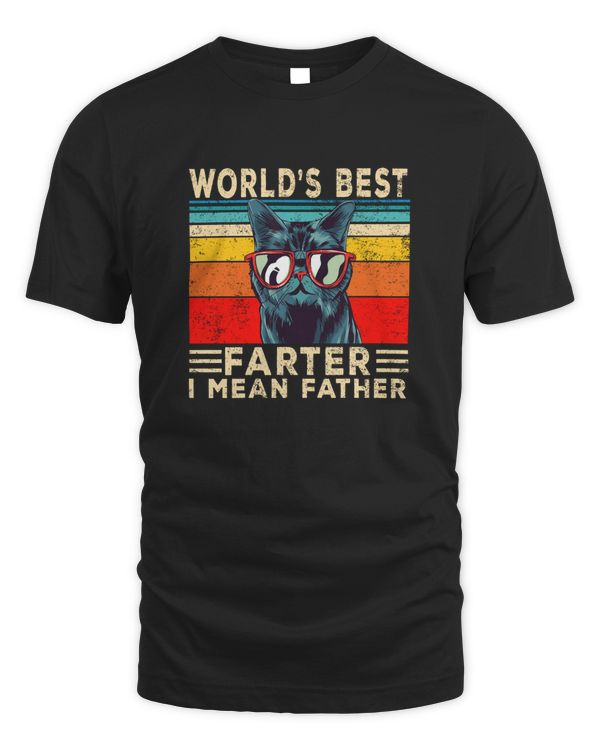 World's Best Farter I Mean Father Father's Day Vintage