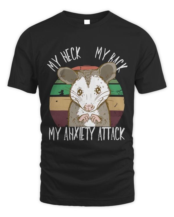 My Neck My Back My Anxiety Attack Retro Vintage