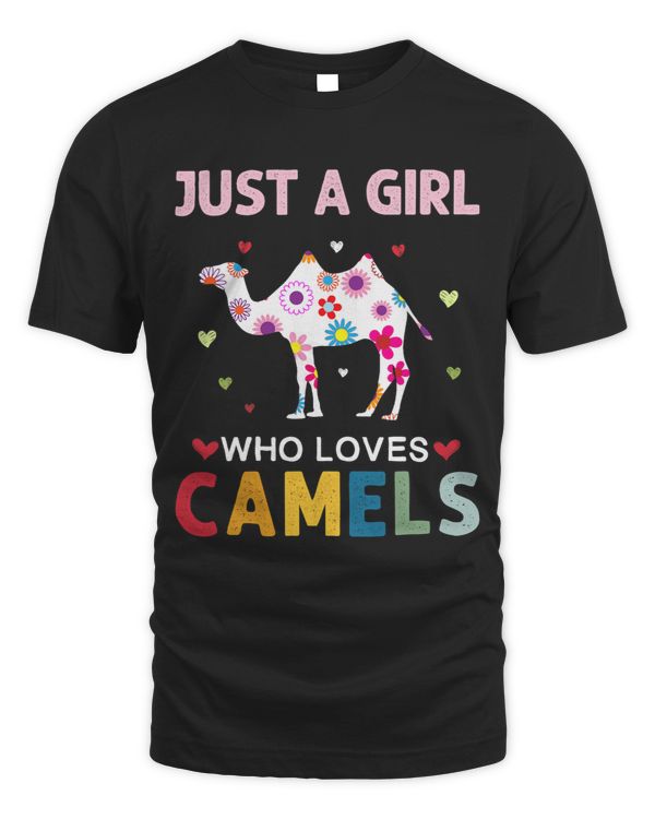 Camels Lover Just a Girl Who Loves Camels Daisy Flower