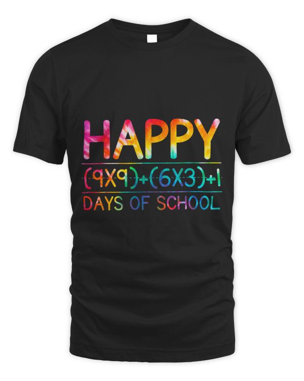 Tie Dye Math Formula 100 Days Of School For Teacher Student 21