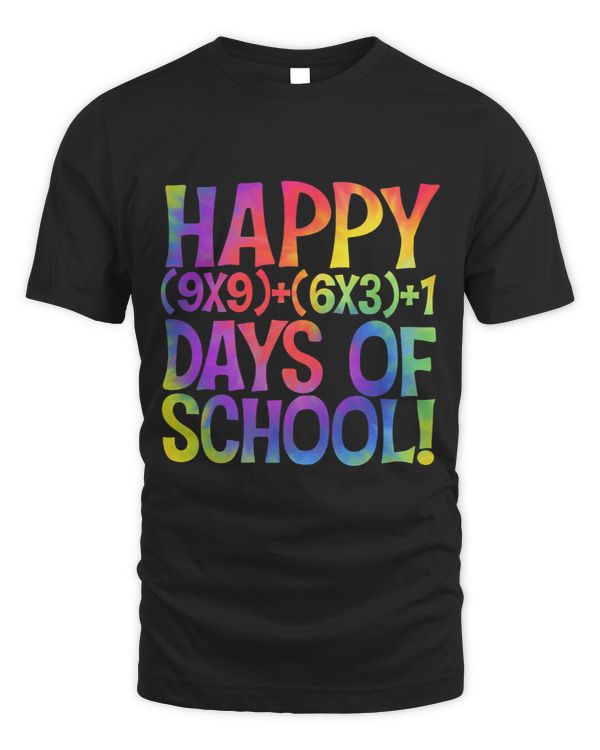 Tie Dye Math Formula 100 Days Of School For Teacher Student 32