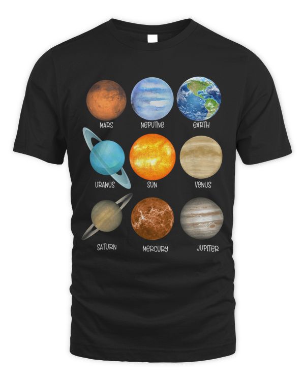 Outer Space Solar System Planets Sun Earth