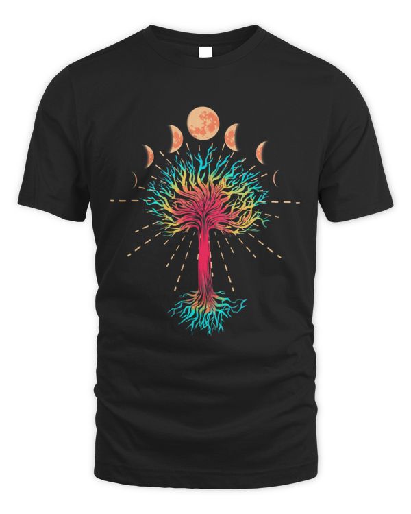 Phases of the Moon Tree of Life Creation Regeneration